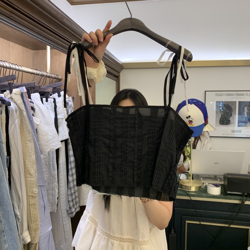 VIRKIN韓國直郵實拍女士新款推薦休閑職業26春夏吊帶背心無袖VIRKIN吊帶/背心