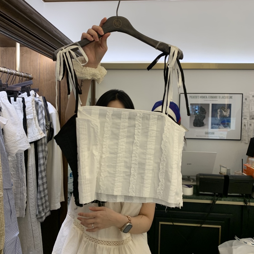 VIRKIN韓國直郵實拍女士新款推薦休閑職業26春夏吊帶背心無袖VIRKIN吊帶/背心圖色1