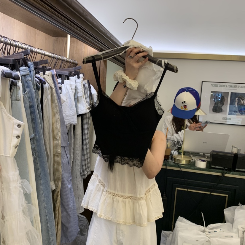 VIRKIN韓國直郵女裝新品推薦人氣26夏季時尚熱賣吊帶背心VIRKIN吊帶/背心圖色2