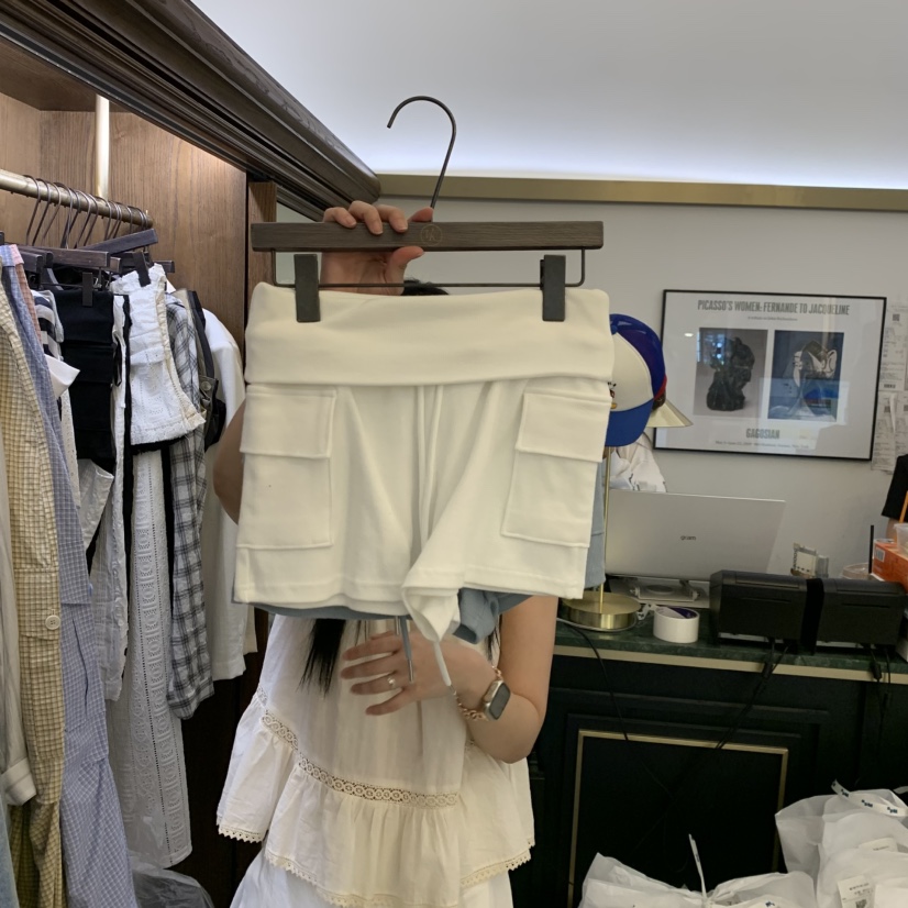VIRKIN韓國代購女士新款人氣時尚職業26夏季休閑熱賣短褲VIRKIN短褲圖色1