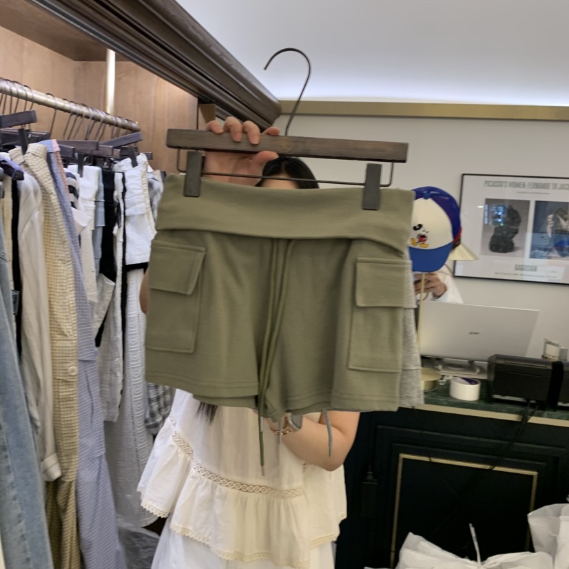 VIRKIN韓國代購女士新款人氣時尚職業26夏季休閑熱賣短褲VIRKIN短褲圖色4