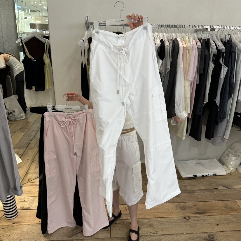 CREAM VILLA韓國直郵實拍女士新品休閑休閑褲CREAMVILLA休閑褲圖色1