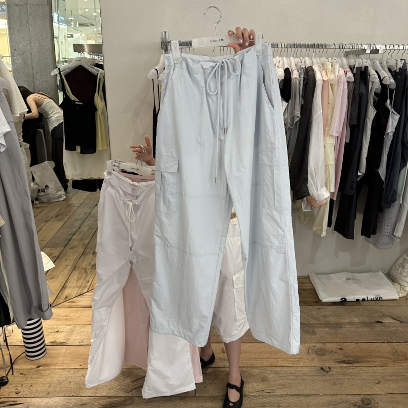CREAM VILLA韓國直郵實拍女士新品休閑休閑褲CREAMVILLA休閑褲圖色2