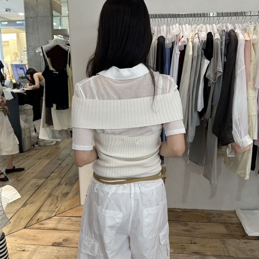 CREAM VILLA韓國直郵女裝新品26春夏針織衫不含內搭CREAMVILLA針織衫