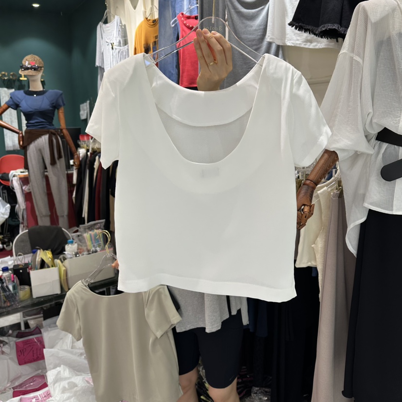 3COLOR韓國東大門直郵女士新款人氣襯衫蕾絲衫Three color襯衫/蕾絲衫