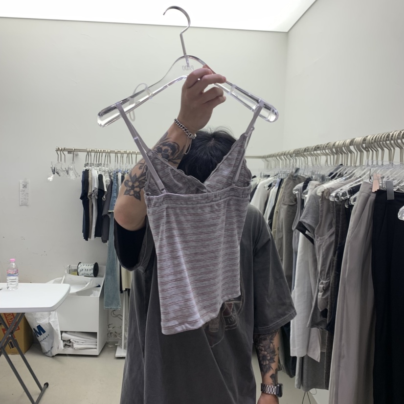PADO韓國東大門代購女裝新款時尚職業推薦26春夏吊帶背心無袖PADO吊帶/背心