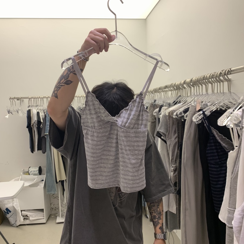 PADO韓國東大門代購女裝新款時尚職業推薦26春夏吊帶背心無袖PADO吊帶/背心圖色2