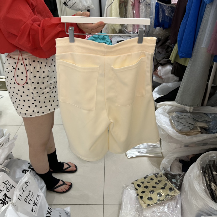 EGG IS韓國代購女士新款時尚人氣休閑26夏季職業推薦短褲EGG IS短褲