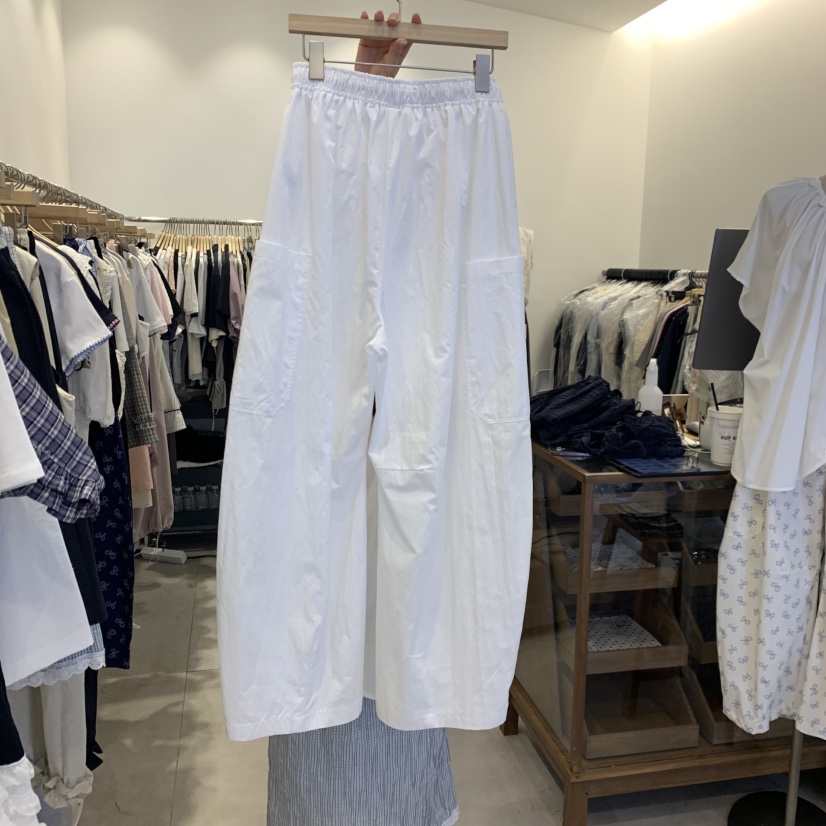 TAN&amp;COMO韓國代購女士新品人氣推薦26夏季休閑褲口袋tan-COMO休閑褲