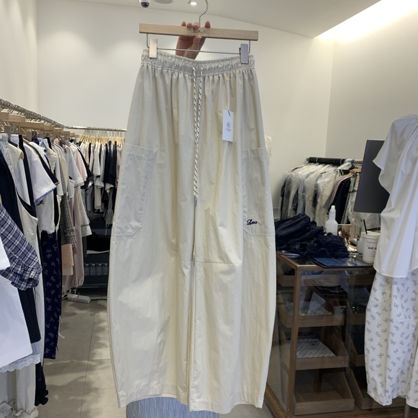 TAN&amp;COMO韓國代購女士新品人氣推薦26夏季休閑褲口袋tan-COMO休閑褲圖色2