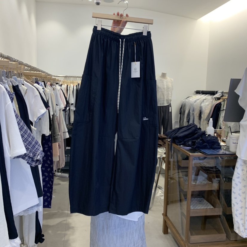 TAN&amp;COMO韓國代購女士新品人氣推薦26夏季休閑褲口袋tan-COMO休閑褲圖色3