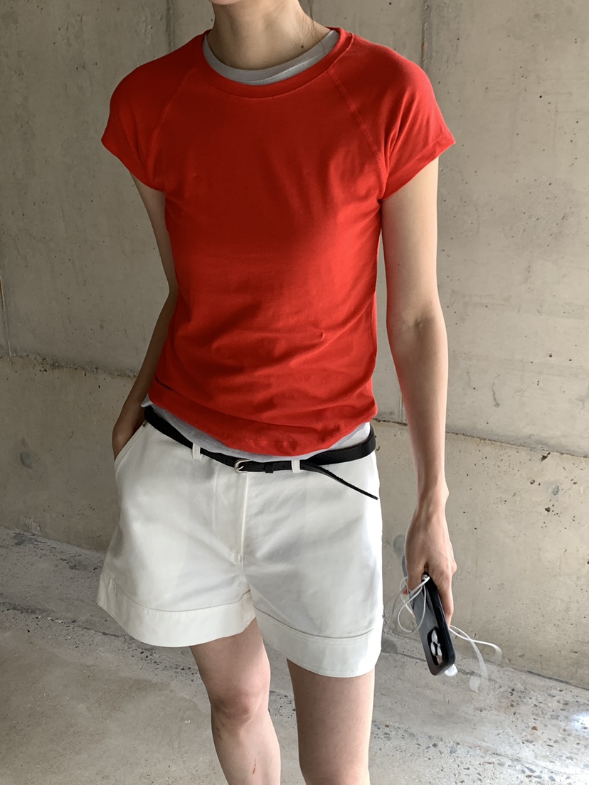 B_GARDER韓國東大門代購女裝新款26夏季推薦人氣T恤不含內搭B.GARDERT恤圖色4