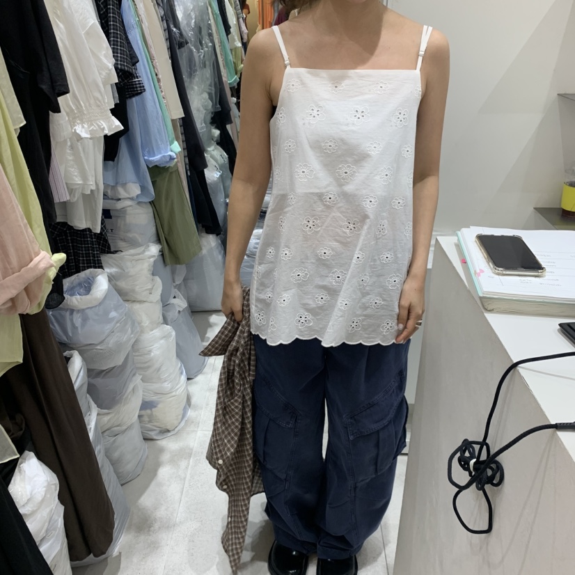 ASOME韓國東大門代購女士新款熱賣職業休閑推薦26夏季吊帶背心A.SOME吊帶/背心圖色1