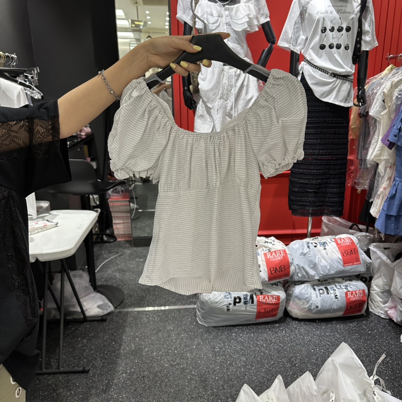 RARE CLOSET韓國直郵實拍女裝新品熱賣人氣26夏季襯衫蕾絲衫RARE CLOSET襯衫/蕾絲衫