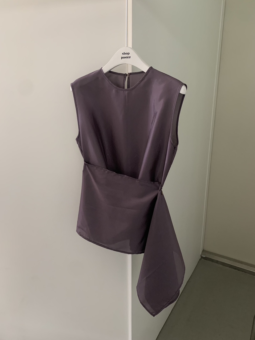 SHOP POSTER韓國直郵女裝新款人氣26春夏熱賣時尚吊帶背心SHOP_POSTER吊帶/背心圖色2