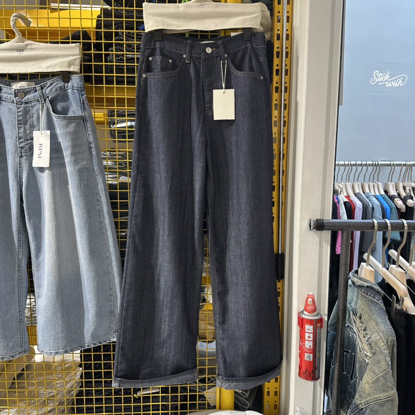RPM/OVMUTE韓國直郵女士新品26夏季熱賣推薦職業時尚牛仔褲RPM/OVMUTE牛仔褲圖色1