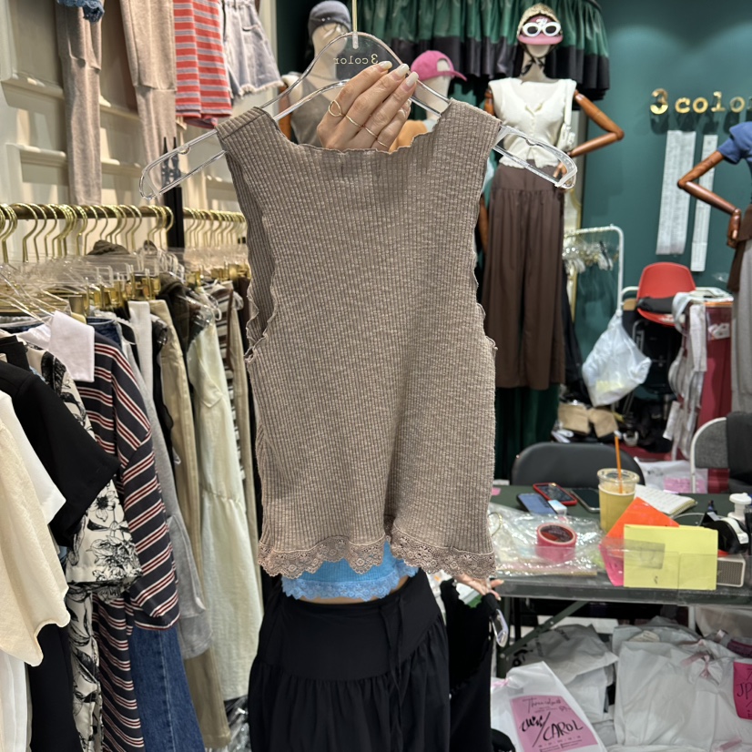 3COLOR韓國直郵實拍女裝新品職業吊帶背心Three color吊帶/背心