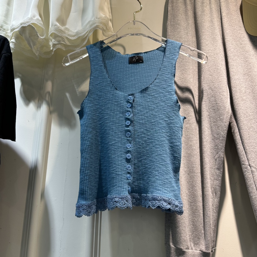3COLOR韓國直郵實拍女裝新品職業吊帶背心Three color吊帶/背心圖色3