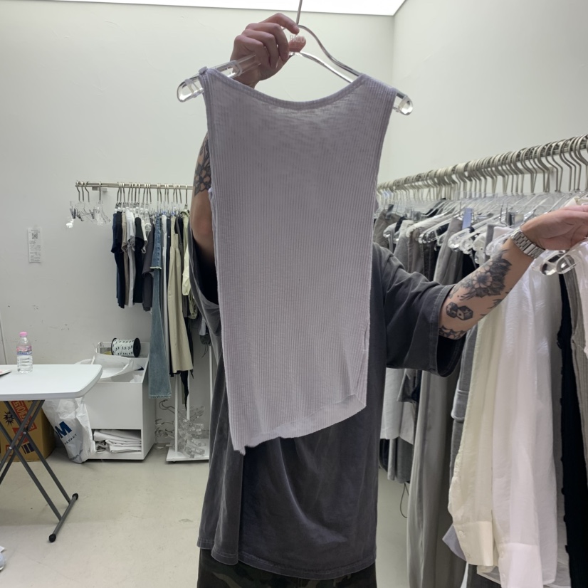 PADO韓國代購女裝新品職業休閑26夏季時尚吊帶背心紐扣背心PADO吊帶/背心圖色2