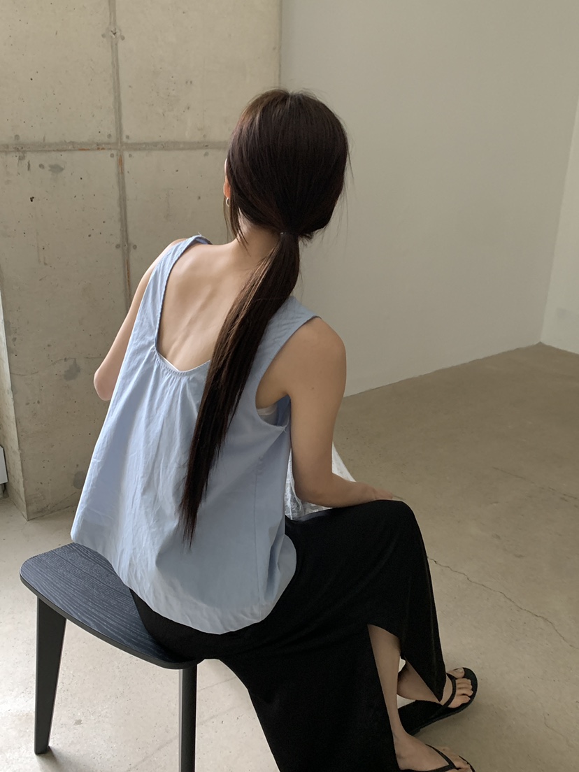 B_GARDER韓國東大門直郵女士新品休閑推薦26夏季吊帶背心無袖B.GARDER吊帶/背心