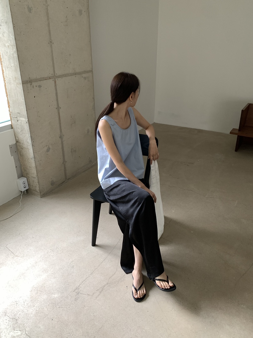 B_GARDER韓國東大門直郵女士新品休閑推薦26夏季吊帶背心無袖B.GARDER吊帶/背心