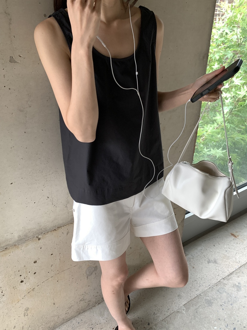 B_GARDER韓國東大門直郵女士新品休閑推薦26夏季吊帶背心無袖B.GARDER吊帶/背心