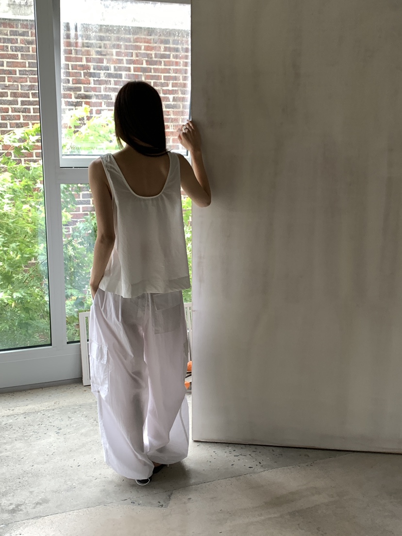 B_GARDER韓國東大門直郵女士新品休閑推薦26夏季吊帶背心無袖B.GARDER吊帶/背心