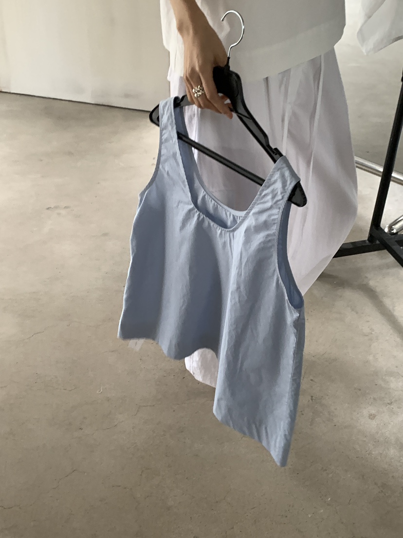 B_GARDER韓國東大門直郵女士新品休閑推薦26夏季吊帶背心無袖B.GARDER吊帶/背心