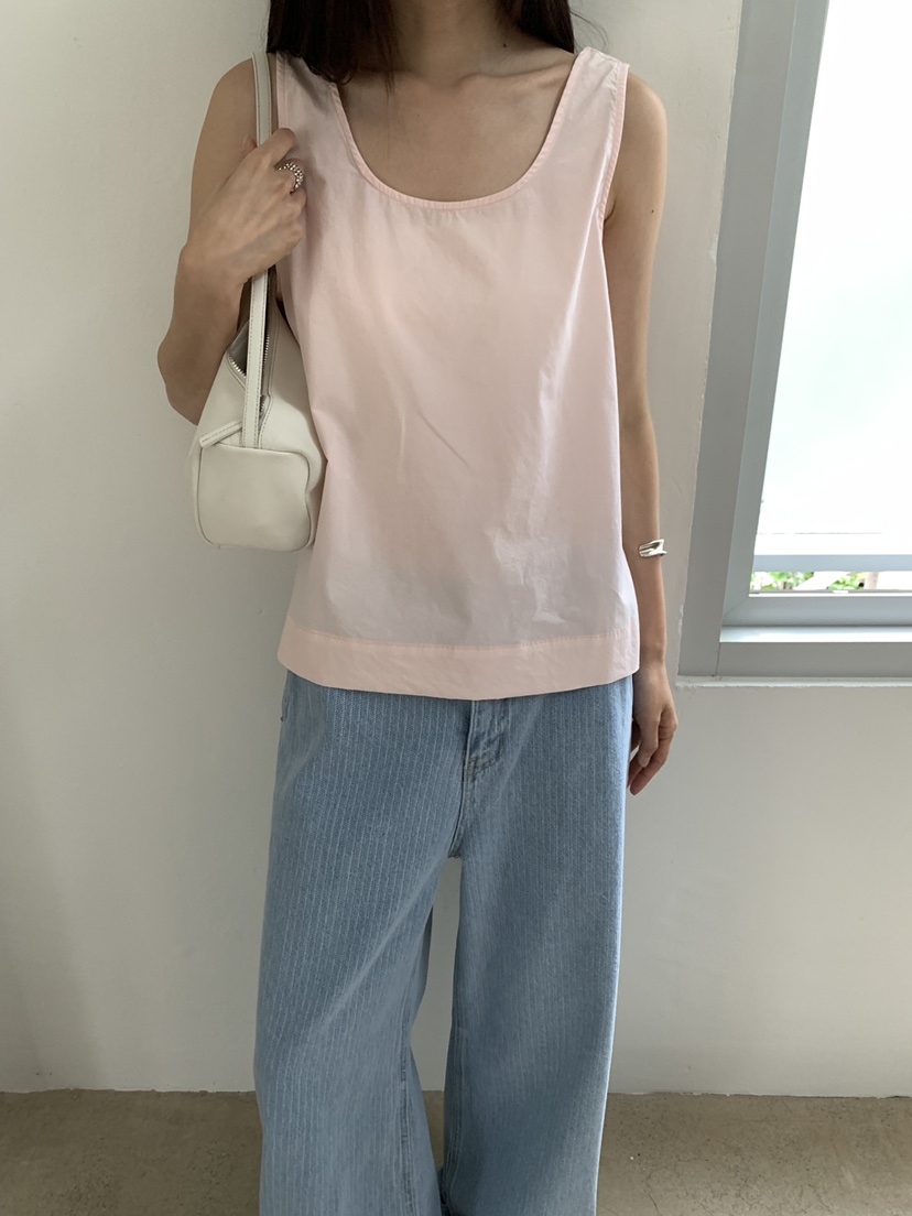 B_GARDER韓國東大門直郵女士新品休閑推薦26夏季吊帶背心無袖B.GARDER吊帶/背心
