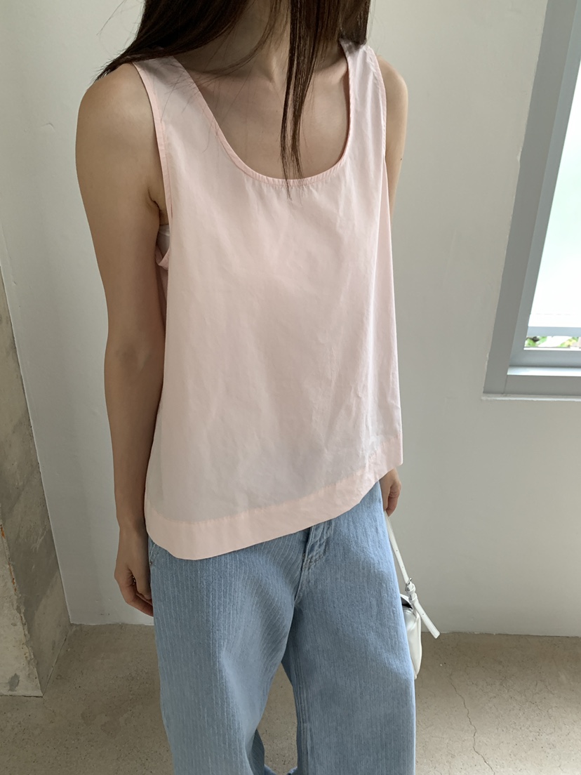 B_GARDER韓國東大門直郵女士新品休閑推薦26夏季吊帶背心無袖B.GARDER吊帶/背心