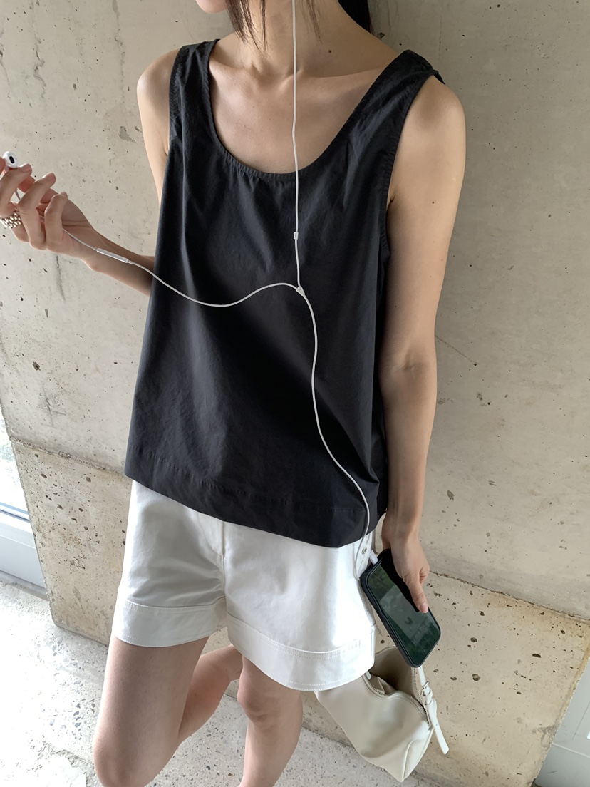 B_GARDER韓國東大門直郵女士新品休閑推薦26夏季吊帶背心無袖B.GARDER吊帶/背心圖色3