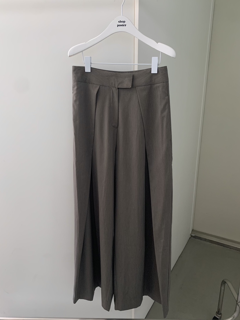 SHOP POSTER韓國直郵女士新款職業26夏季熱賣時尚休閑褲SHOP_POSTER休閑褲圖色1