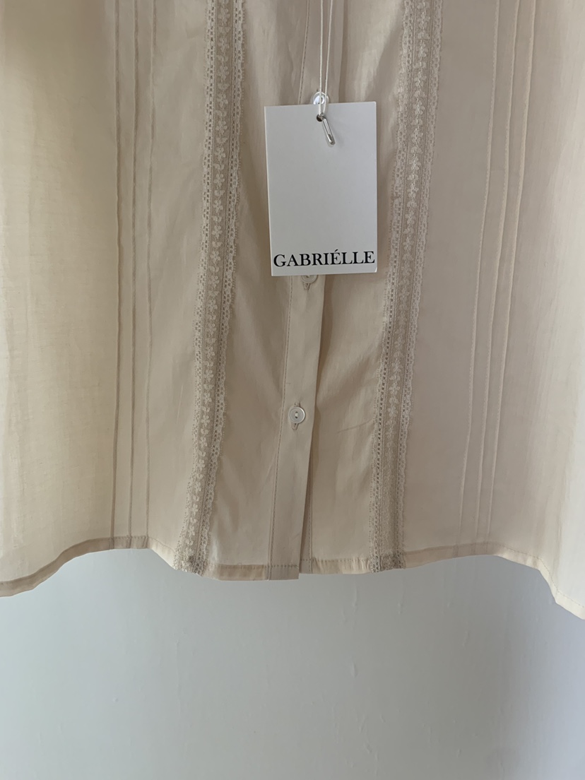 GABRIELLE韓國直郵女裝新款26春夏人氣休閑推薦襯衫蕾絲衫GABRIELLE襯衫/蕾絲衫