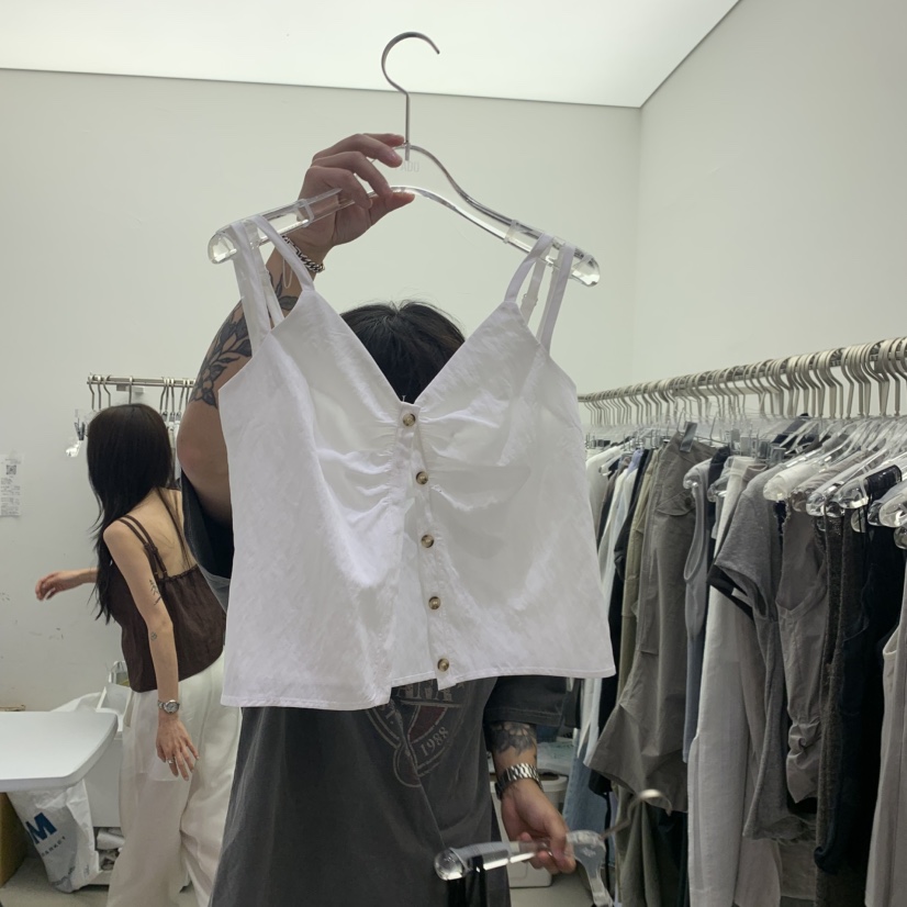 PADO韓國直郵女士新品時尚26春夏人氣26夏季熱賣吊帶背心PADO吊帶/背心圖色2