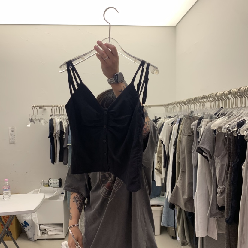 PADO韓國直郵女士新品時尚26春夏人氣26夏季熱賣吊帶背心PADO吊帶/背心圖色3