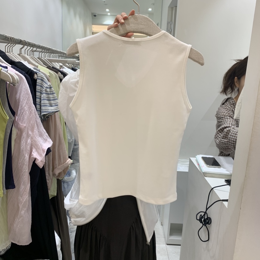 ASOME東大門實拍韓國女士新款休閑熱賣26春夏吊帶背心無袖A.SOME吊帶/背心
