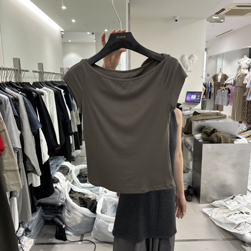 DIARRA韓國代購女裝新品26春夏26夏季人氣職業熱賣時尚T恤DIARRAT恤圖色3