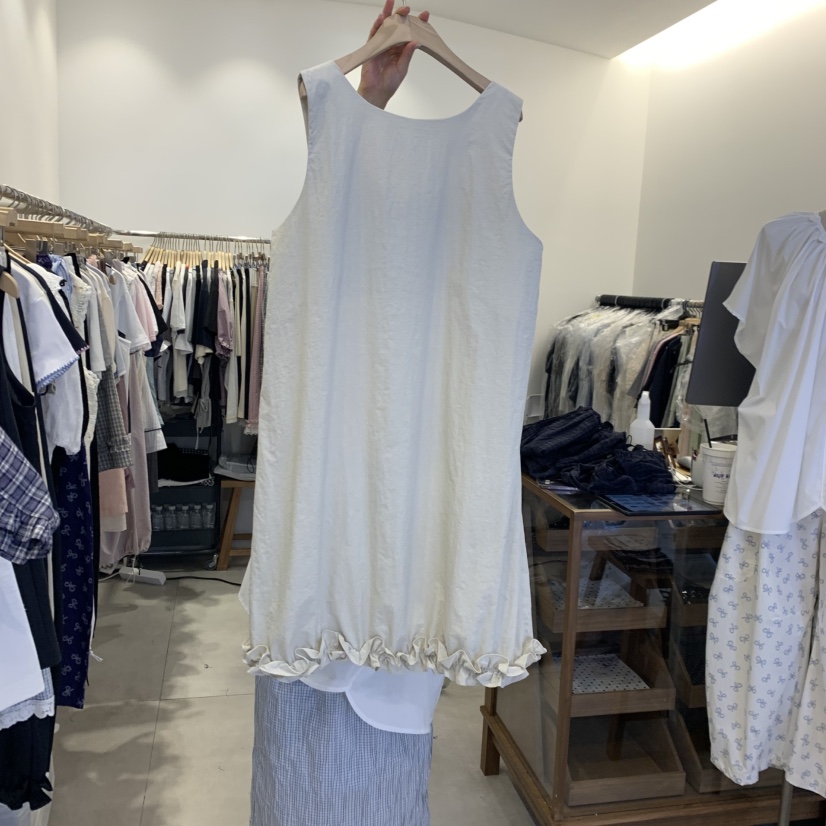 TAN&amp;COMO韓國直郵實拍女士新款26夏季休閑職業連衣裙tan-COMO連衣裙