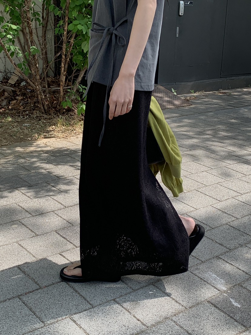 B_GARDER韓國東大門代購女士新款休閑時尚26春夏人氣長裙B.GARDER長裙