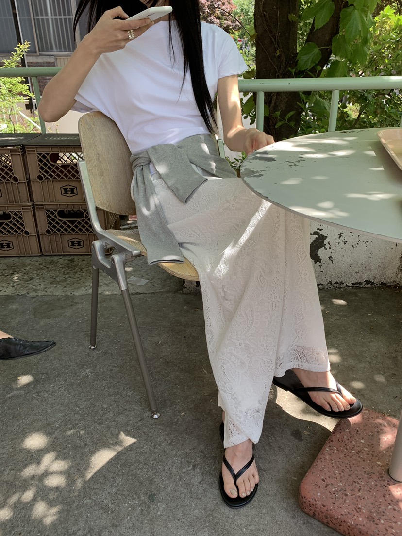 B_GARDER韓國東大門代購女士新款休閑時尚26春夏人氣長裙B.GARDER長裙