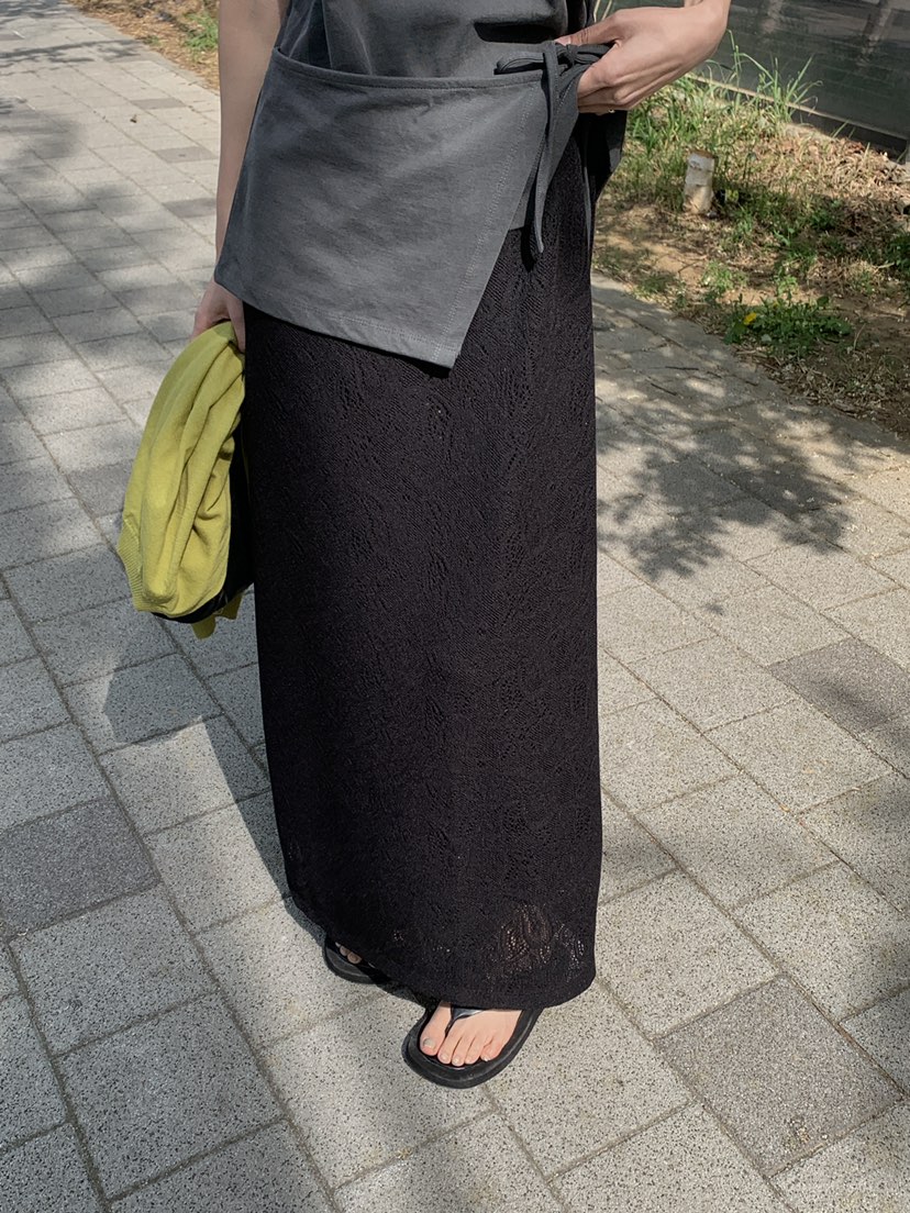 B_GARDER韓國東大門代購女士新款休閑時尚26春夏人氣長裙B.GARDER長裙圖色2
