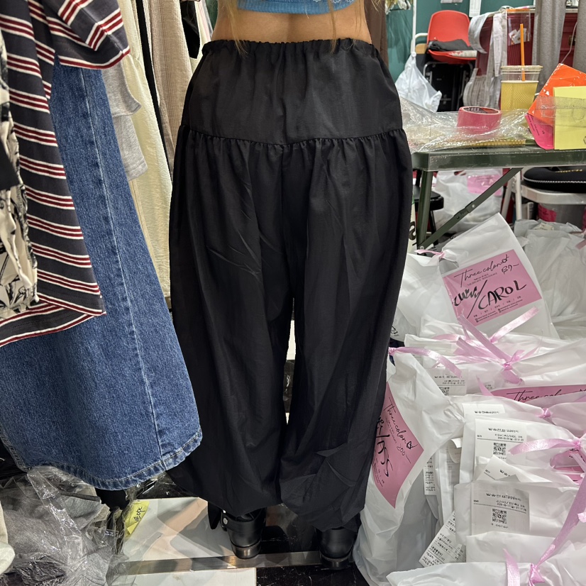 3COLOR韓國直郵女士新品時尚休閑褲Three color休閑褲