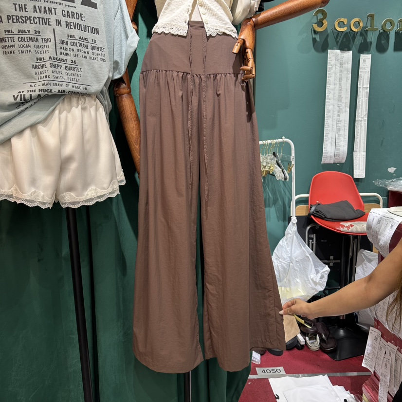 3COLOR韓國直郵女士新品時尚休閑褲Three color休閑褲圖色1