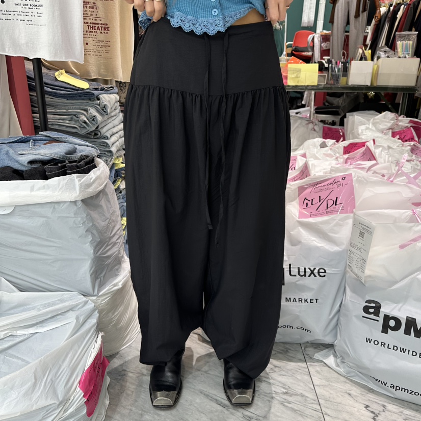 3COLOR韓國直郵女士新品時尚休閑褲Three color休閑褲圖色2
