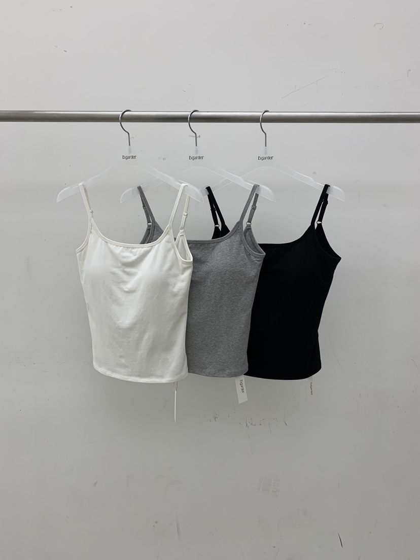 B_GARDER韓國直郵女士新款休閑熱賣人氣26夏季時尚吊帶背心B.GARDER吊帶/背心圖色3左三色