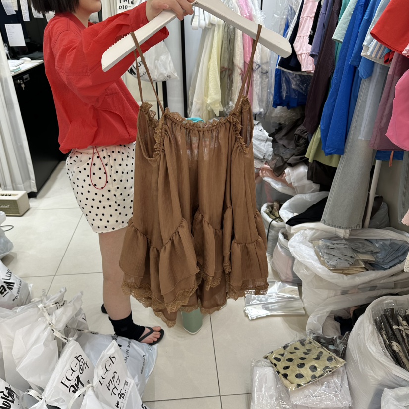 EGG IS韓國東大門代購女裝新品熱賣時尚推薦連衣裙不含項鏈EGG IS連衣裙圖色2