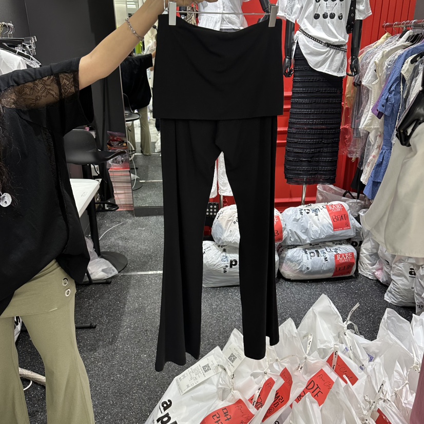 RARE CLOSET韓國直郵女裝新款職業推薦時尚26春夏裙褲孔眼RARE CLOSET裙褲