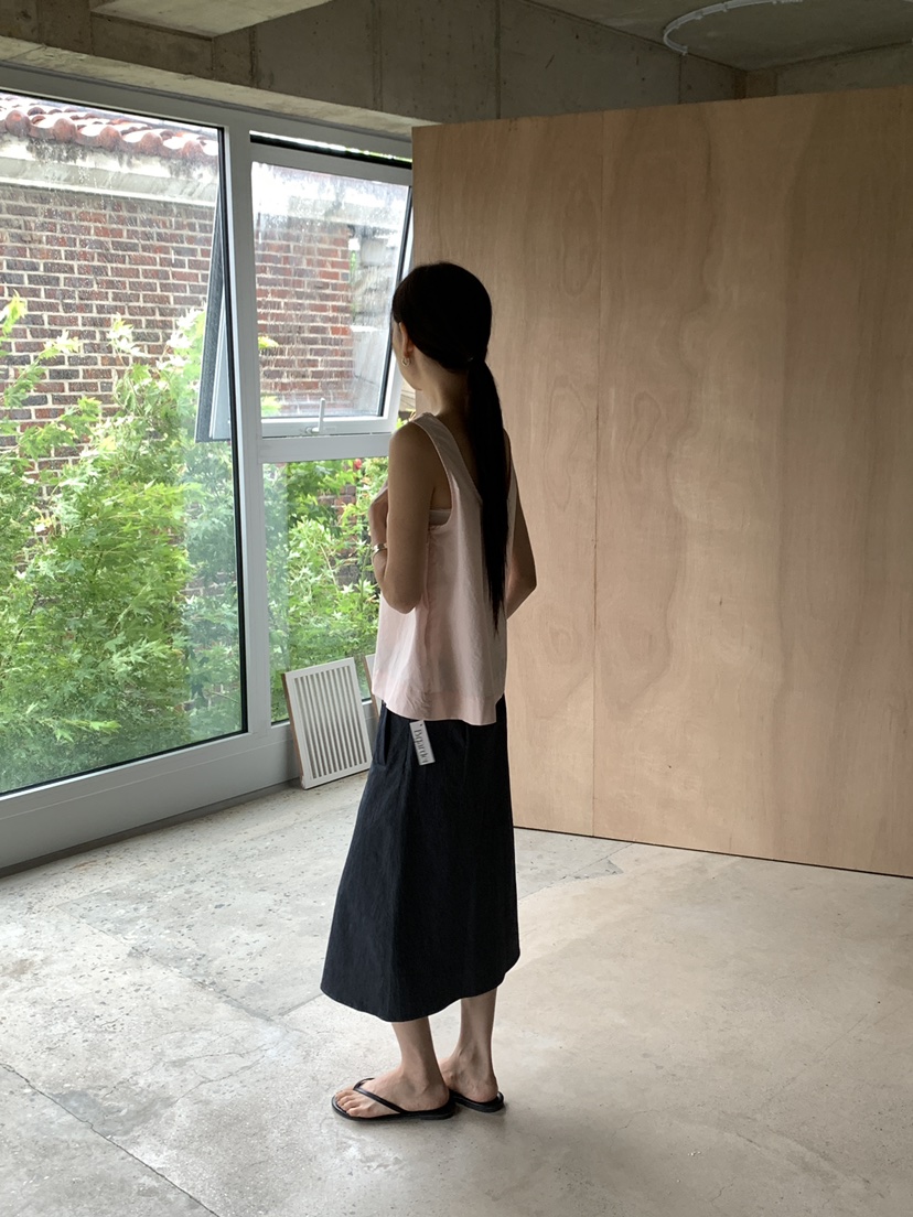 B_GARDER韓國代購女士新品推薦26夏季人氣職業休閑26春夏長裙B.GARDER長裙