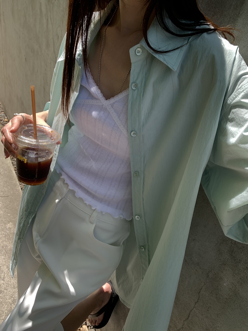 B_GARDER東大門實拍韓國女裝新款熱賣時尚職業襯衫蕾絲衫B.GARDER襯衫/蕾絲衫