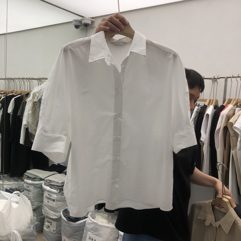 MOI-A韓國直郵實拍女裝新品26夏季熱賣休閑26春夏襯衫蕾絲衫MOI-A襯衫/蕾絲衫圖色1